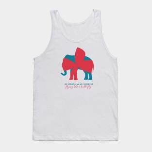 Elephant-Butterfly Tank Top